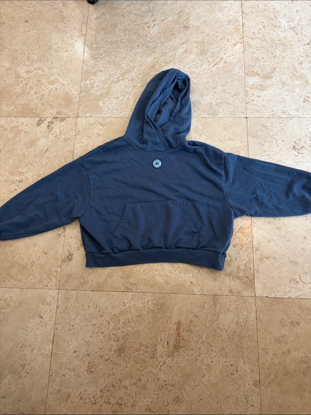 Blue Converse hoodie